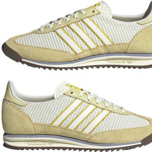 Adidas Originals SL 72 Multi Size Women Sneakers Ivory Powder Yellow JH7279 NEW